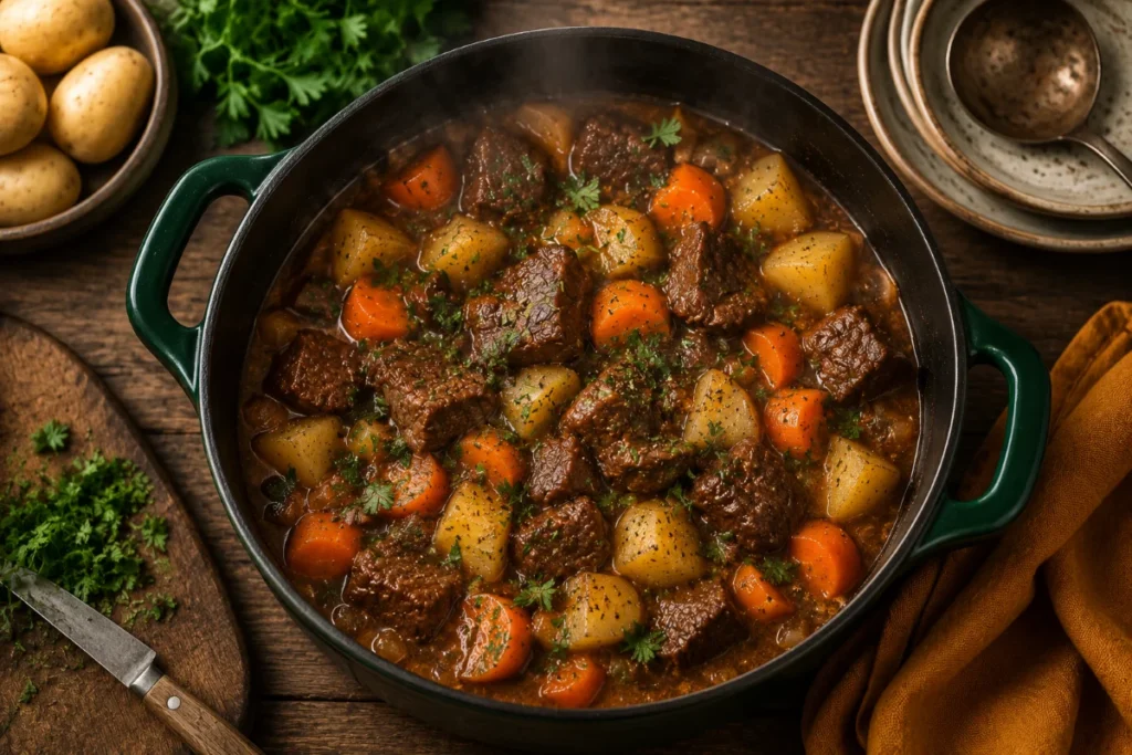 One Pot Gerichte mit Fleisch — Rinder-Eintopf