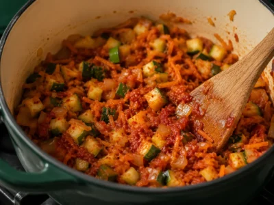 Tomatenmark anrösten