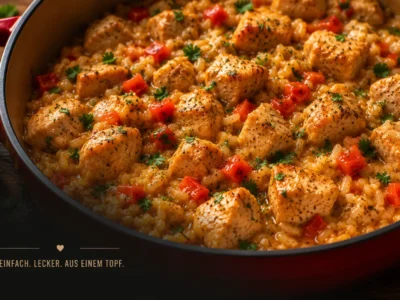 One Pot Reis mit Hähnchen