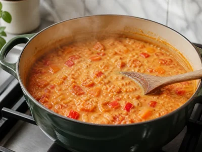 Curry sanft köcheln