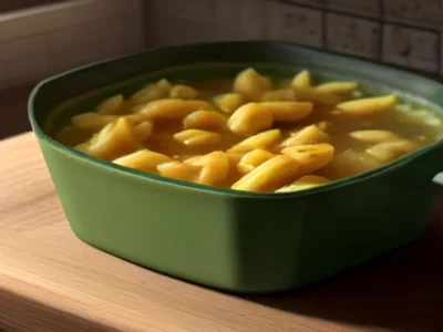 Pasta und Brühe zugeben