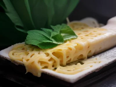 Parmesan und Sahne einrühren