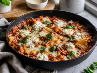 One Pot Lasagne: einfach, cremig und in 35 Minuten