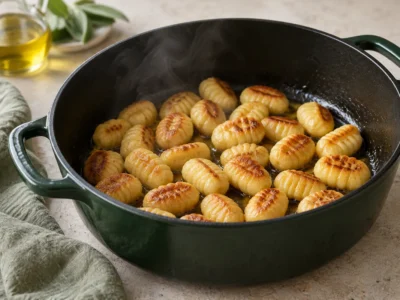 Gnocchi anbraten